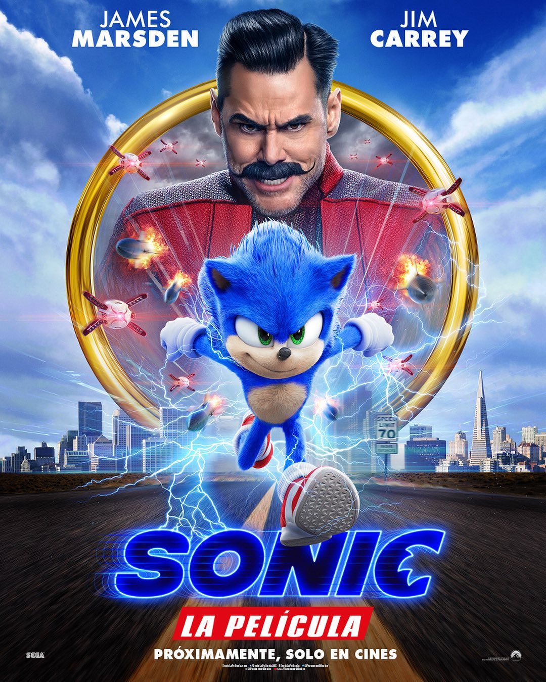 ‘Sonic: La Película” de los video juegos a la gran pantalla